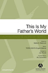 This Is My Father's World SATB choral sheet music cover
